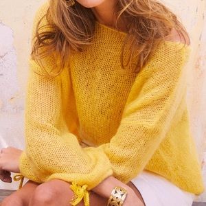 Sézane Dicky Jumper Yellow (medium)